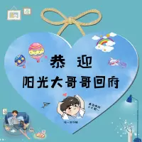 儿童房门男孩少爷小王子卧室门牌创意装饰可爱挂牌男生挂件小哥哥 王子1