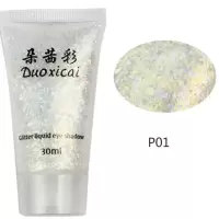 闪片亮晶晶身体高光超闪免胶水亮片啫喱眼影瓶装身体亮片闪粉膏 p1