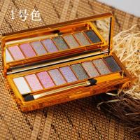 维妮小熊桃花妆人鱼姬维尼小熊9色眼影钻石南瓜西柚珠光一闪到底 1#生活裸妆