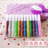 闪粉金粉DIY手工制作炫彩金葱粉亮粉彩色珠光粉12瓶装闪光粉亮片 12色果冻胶水笔