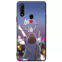 OPPOA8手机壳A8软PDBM00保护硅胶套防摔超薄A8男女款磨砂a8个性 此生加油-XW oppoA8[单壳壳]