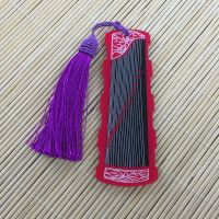 古筝指甲收纳板琵琶指甲胶布缠绕卡 儿童成人古筝配件流苏穗 红色 无赠品