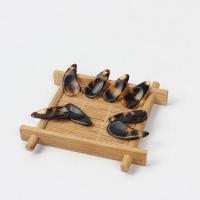 古筝指甲普及型初学玳瑁色儿童古筝成人考级演奏摇指胶布 单凹槽指甲(简装) 小号(7岁以下)