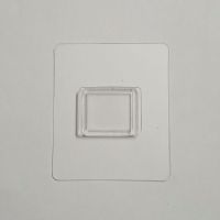 [备用贴片]墙上置物架的贴片收纳架强力粘钩免打孔纳米无痕粘贴 沐浴露置物架的贴片3张[透明]