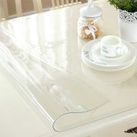 pvc桌布防水防烫防油软玻璃胶垫电视柜餐桌垫台茶几正长方形透明 环保级透明1.2(升级二代) 40*60cm