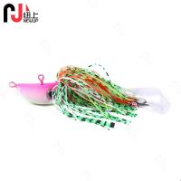 远投铅鱼饵复合型胡须佬20克铅头钩钓组路亚饵防挂底钓鱼钩假饵 1#色 1只装 纽上 靛头胡须佬20克