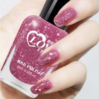 自然干指甲油不可剥持久防水星星亮片显白sin指甲油显白 夏天免烤 18 流星雨