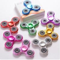 [金属工艺]指尖陀螺手指三叶草成人拇指间螺旋合金减压神器玩具 特价 出厂微划痕 随机1个 经典4轴承电镀款