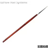 美甲日系彩绘胶12色全套白色黑色浮雕画花胶指甲油光疗胶 彩绘胶专用笔