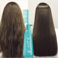 [24小时发货][免拉免夹 一梳就直]魅赞永久免拉直发膏离子烫发液拉直发柔顺 [国妆特字]一梳直烫发液