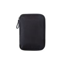 韩版旅行多功能机票护照夹证件包男士出国卡包钱包一体防水收纳包 黑色小号