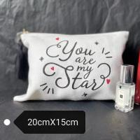 清仓兰蔻/雅诗兰黛/娇韵诗/娇兰化妆包集合(仅限化妆包) 便携 Yo are my star帆布包