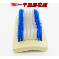 加厚竹子鞋刷衣刷长柄竹鞋刷洗衣刷尼龙鞋刷天然硬毛竹鞋刷竹木制 1个装衣刷