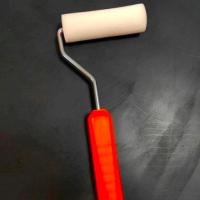 全国送手柄4寸水性海绵滚筒刷墙内修边刷油漆刷清洁绘画滚刷 4寸水性海绵平头1送手柄1个