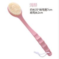 洗澡神器洗澡刷搓背沐浴刷子洗澡巾成人浴花球搓泥用品不求人浴刷 实色按摩款(颜色随机)