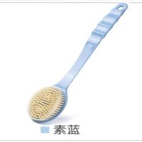 [第三代升级超软毛] 洗澡刷浴刷长柄沐浴刷长柄洗澡刷洗澡沐浴刷 素蓝单个体验装