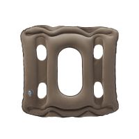 防褥疮垫坐垫痔疮术后专用肛瘘神器办公室开车轮椅垫子老人充气垫 普通款(送修补包) 黄色