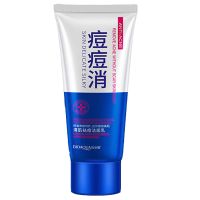 [48小时发货]去螨虫祛痘洗面奶学生男女祛痘印黑头闭合粉刺控油清洁除螨洁面乳 祛痘洗面奶100g