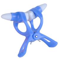 瘦鼻美鼻夹挺鼻器隆鼻器夹鼻子器高鼻梁增高器鼻翼缩小矫正器神器 蓝色