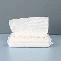 王小米100g超厚全棉洗脸巾亲肤棉柔巾一次性毛巾洁面巾洗脸巾30抽 超厚3包方格纹20*20cm