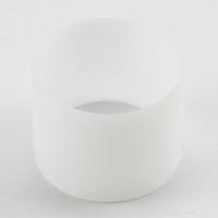 硅胶套杯套玻璃水杯通用防烫隔热保温杯保护套加厚防摔直筒茶杯套 6cm透白