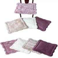 防滑棉花坐垫椅垫学生加厚榻榻米屁股垫教室方形凳子坐垫布艺毛绒 薄椅子垫 38*38