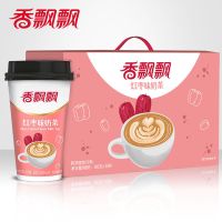 香飘飘奶茶阿萨姆15杯装礼盒经典风味含椰果粒冷热冲泡代餐一整箱 红枣15杯装(椰果)