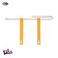 NFL Flag Football 美式腰旗橄榄球 比赛级 气孔接头儿童培训 黄色(粘贴扣)