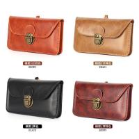 [48小时发货]新款手机包男士多功能穿皮带挂腰包耐磨防泼水户外工地工作手机套 随机一个颜色(横款两层6.5寸)