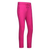 夏季英雄骆驼女士速干裤薄款冲锋裤弹力透气宽松男士快干登山裤子 玫红[女款] L