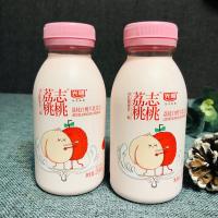 光明荔志桃桃荔枝白桃牛乳饮品250ml6/8瓶装11月新货冷藏 荔枝桃桃6瓶