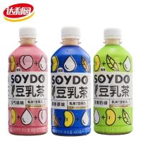 [48小时发货]达利园豆乳茶480ml*6瓶醇香原味 蒸青奶绿元气桃桃 手摇豆乳茶 [3月产]醇香原味[6瓶]