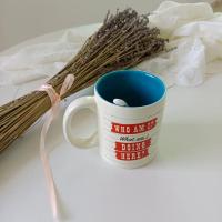 卡通高温陶瓷杯童趣儿童水杯不含重金属 Who am I(马克杯)
