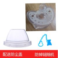 婴儿安抚奶嘴安睡型新生儿全硅胶柔软0-36个月宝宝奶嘴断奶神器 清仓灰色圆头安抚奶嘴