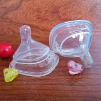 适配HEGEN奶瓶配件奶嘴重力球吸管赫根无吸管学饮嘴鸭嘴方形奶嘴 无吸管奶嘴(买二送一) 1滴(0-3个月)