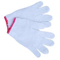 棉纱劳保手套批发加厚耐磨工作机修修理工地防护手套男女通用手套 纯白棉纱 十针小号400克12双(薄款)