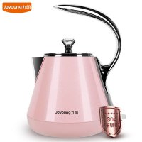 九阳(Joyoung)开水煲304不锈钢电热水壶星月壶无缝内胆1.2L K12-F3粉晶色