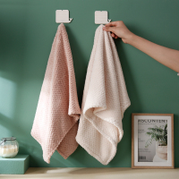 希艺欧简约风纯色卫浴吸水柔软舒适干发巾颜色随机