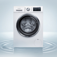西门子(SIEMENS) 10公斤变频滚筒洗衣机 超氧空气洗羽绒洗 除菌除螨 XQG100-WB45UM200W