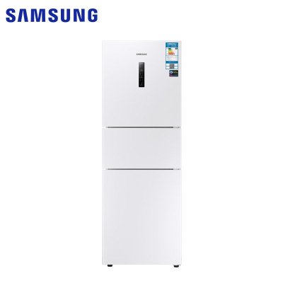 三星(SAMSUNG) BCD-265WMSSWW1 280升三门冰箱 风冷无霜 智能变频 宽带变温室