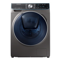 三星(SAMSUNG)WW90M74GNOO/SC 9公斤 安心添 双驱快洗AI人工智能 泡泡净 蒸汽除菌滚筒洗衣机