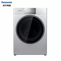 松下 XQG100-EG1V8 洗衣机10公斤 洗烘一体机 光动银