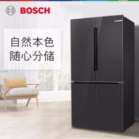 博世(BOSCH)KMF61A91TI [灰阶Plus十字分储] 605升大容量嵌入式 风冷无霜 十字对开门冰箱