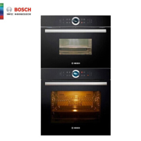博世(BOSCH) HBG634BB2W+CDG634AB0W 8系嵌入式蒸箱烤箱智能控温蒸烤组合套装