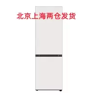 LG M342BE17 344L双门风冷多维风幕变温室零度保鲜可换门板自由嵌入冰箱