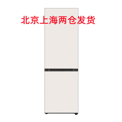 LG M342BE17 344L双门风冷多维风幕变温室零度保鲜可换门板自由嵌入冰箱
