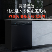 西门子 SJ23HB08KC 12套 独立式洗碗机 家用大容量 独嵌两用 除幽门杆菌 智能家居互联