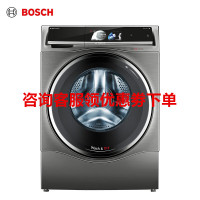 博世(BOSCH)WNC854A50W 10KG洗烘一体机 全自动滚筒洗衣机 微蒸空气洗 干衣除菌烘 晶御智能3D触控环