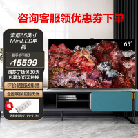 索尼(SONY)XR-65X95EL 65英寸 MiniLED 4K超高清120Hz大师控光全面屏AI摄像头旗舰智能电视