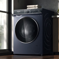 西门子(SIEMENS)10公斤全自动变频家用滚筒洗衣机 WB45XME18W 智能除渍 超氧洗护 深层除螨 LED触摸
